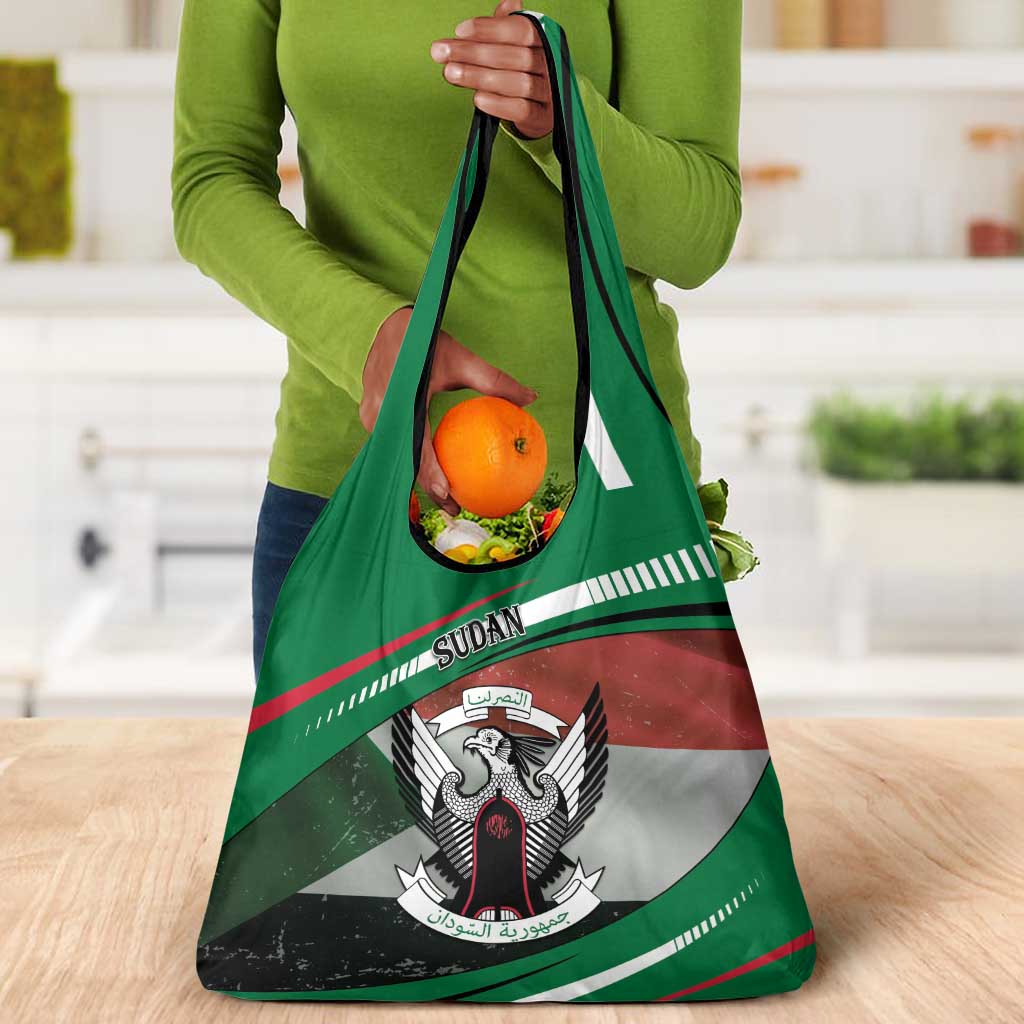 African Sudan Grocery Bag Victory Is Ours - African Pride