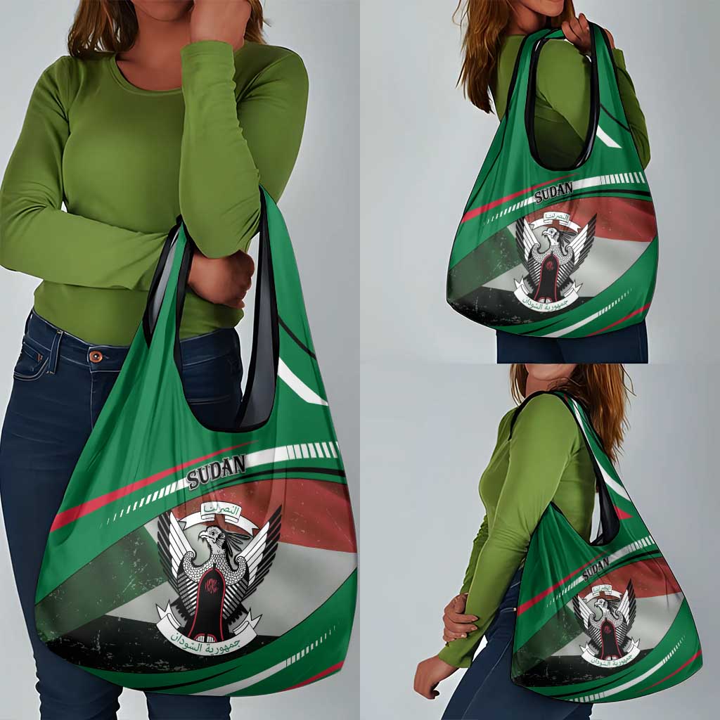 African Sudan Grocery Bag Victory Is Ours - African Pride