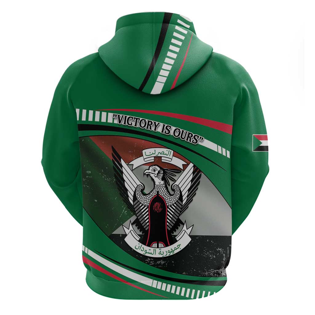 African Sudan Hoodie Victory Is Ours - African Pride