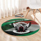 African Sudan Round Carpet Victory Is Ours - African Pride