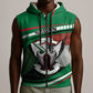 African Sudan Sleeveless Zip Hoodie Victory Is Ours - African Pride