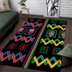 Brazil And Haiti Football Area Rug Mix Brazilian Haitian Roots