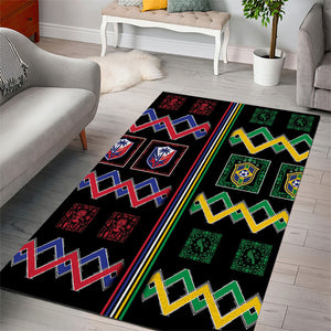 Brazil And Haiti Football Area Rug Mix Brazilian Haitian Roots