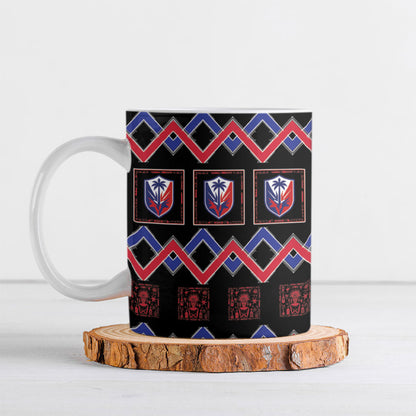 Brazil And Haiti Football Ceramic Mug Mix Brazilian Haitian Roots