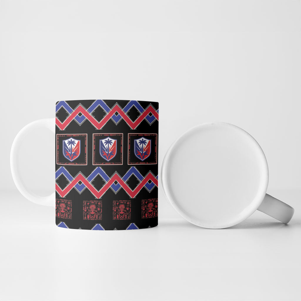 Brazil And Haiti Football Ceramic Mug Mix Brazilian Haitian Roots