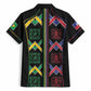 Custom Brazil And Haiti Football Hawaiian Shirt Mix Brazilian Haitian Roots