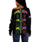 Custom Brazil And Haiti Football Off Shoulder Sweater Mix Brazilian Haitian Roots