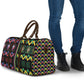 Brazil And Haiti Football Travel Bag Mix Brazilian Haitian Roots