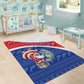 Cape Verde Christmas Area Rug Black Santa Clause With The Manatee - African Pride