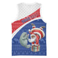 Personalized Cape Verde Christmas Basketball Jersey Black Santa Clause With The Manatee - African Pride