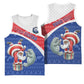 Personalized Cape Verde Christmas Basketball Jersey Black Santa Clause With The Manatee - African Pride