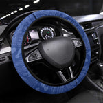 Cape Verde Christmas Steering Wheel Cover Black Santa Clause With The Manatee - African Pride