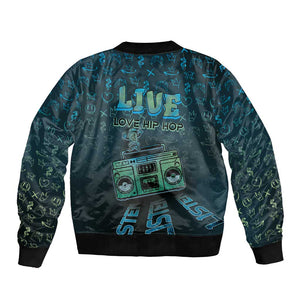 Dope Like Hip Hop Bomber Jacket Hiphop Graffiti Style - African Pride