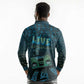 Dope Like Hip Hop Long Sleeve Polo Shirt Hiphop Graffiti Style - African Pride
