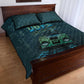 Dope Like Hip Hop Quilt Bed Set Hiphop Graffiti Style - African Pride