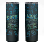 Dope Like Hip Hop Skinny Tumbler Hiphop Graffiti Style - African Pride