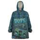 Dope Like Hip Hop Wearable Blanket Hoodie Hiphop Graffiti Style - African Pride