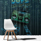 Dope Like Hip Hop Window Curtain Hiphop Graffiti Style - African Pride