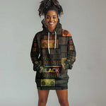 Black Music Month Hoodie Dress All Music Is Black Music - African Pride