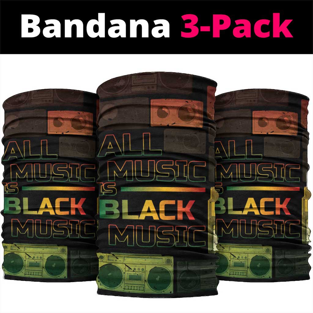 Black Music Month Neck Gaiter All Music Is Black Music DT05