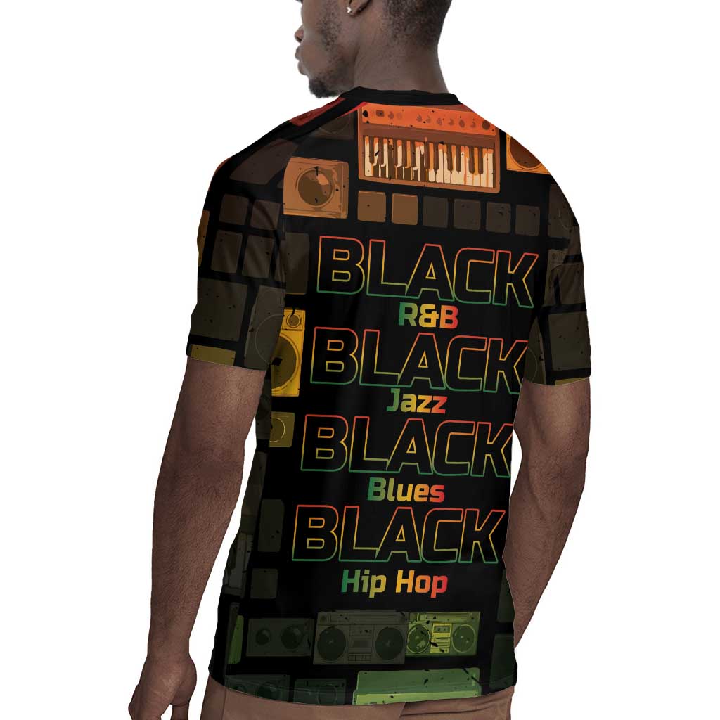 Black Music Month Rugby Jersey All Music Is Black Music - African Pride