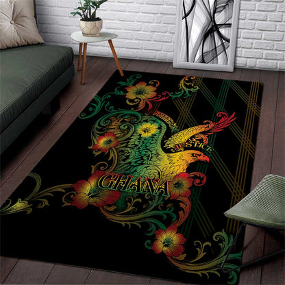 Ghana Area Rug Eagle Of Freedom And Justice