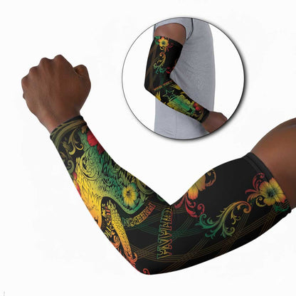 Personalized Ghana Arm Sleeves Eagle Of Freedom And Justice