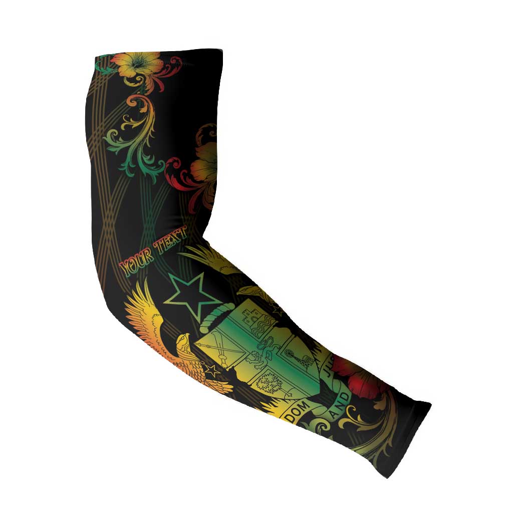 Personalized Ghana Arm Sleeves Eagle Of Freedom And Justice