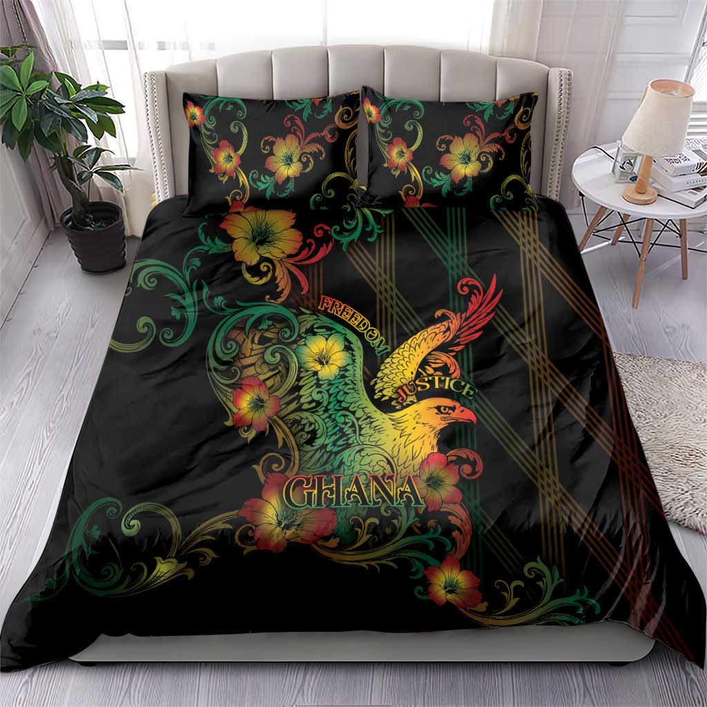 Ghana Bedding Set Eagle Of Freedom And Justice