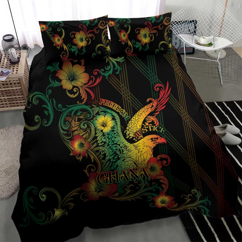 Ghana Bedding Set Eagle Of Freedom And Justice