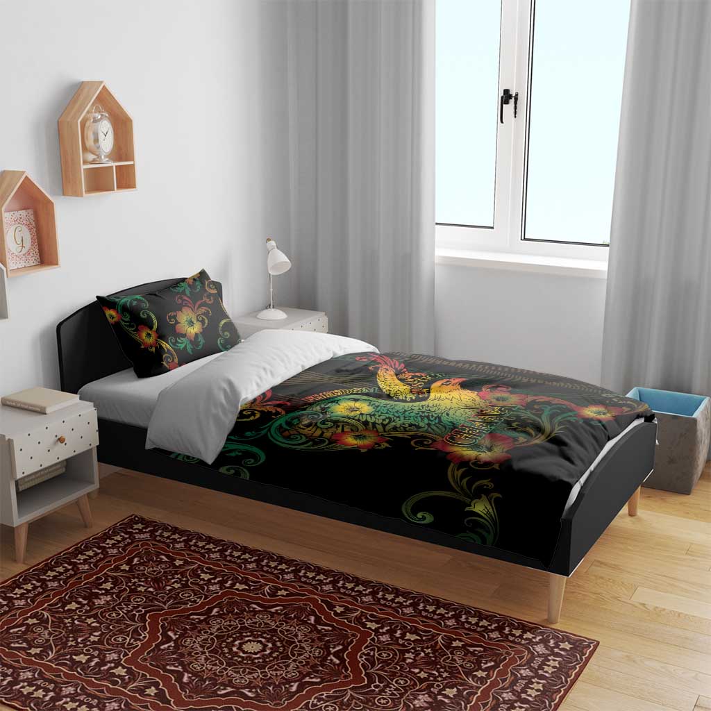 Ghana Bedding Set Eagle Of Freedom And Justice