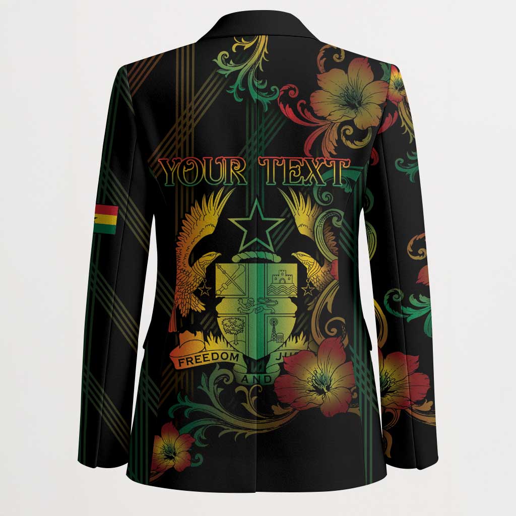 Personalized Ghana Blazer Eagle Of Freedom And Justice