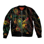 Personalized Ghana Bomber Jacket Eagle Of Freedom And Justice
