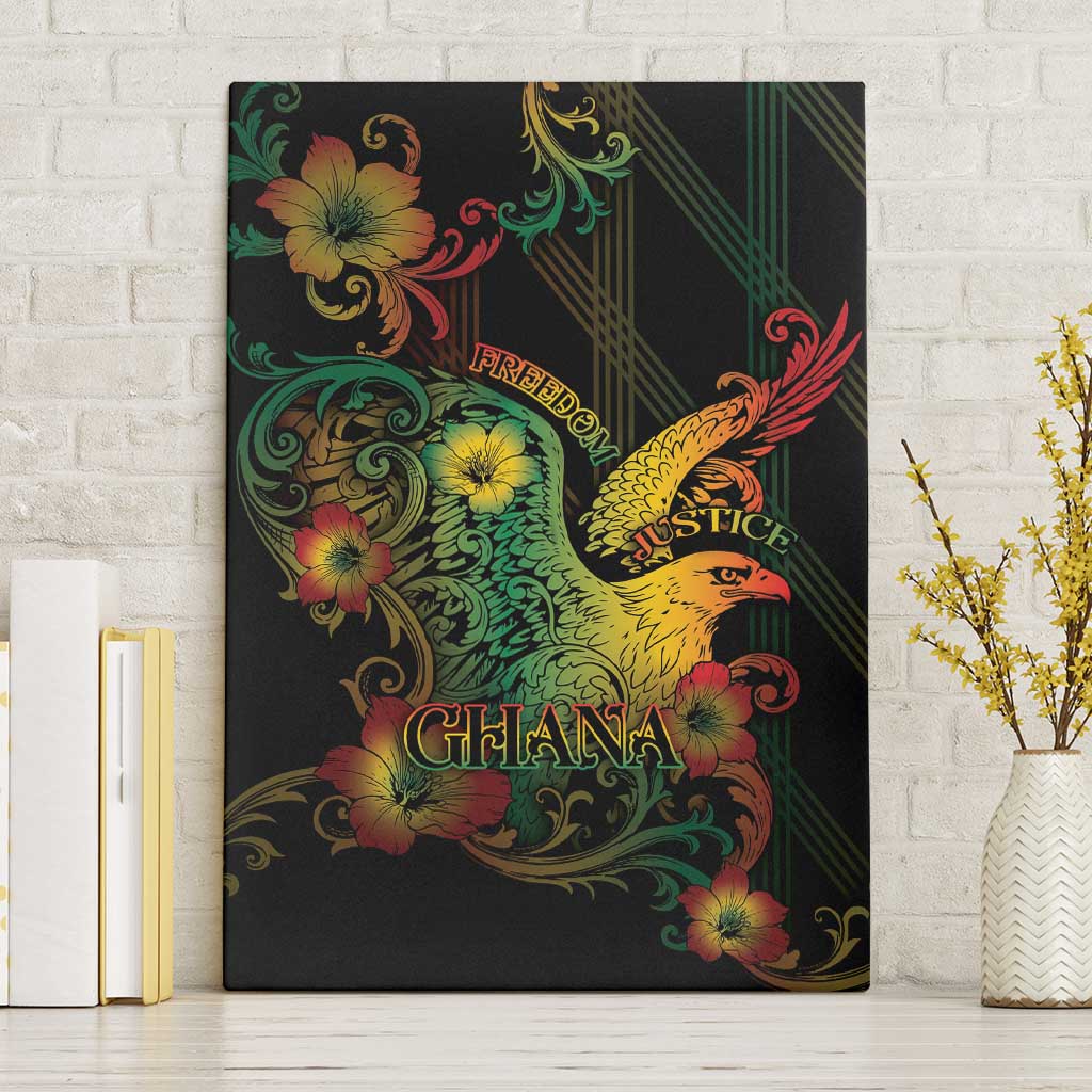 Ghana Canvas Wall Art Eagle Of Freedom And Justice
