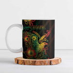 Personalized Ghana Ceramic Mug Eagle Of Freedom And Justice