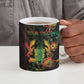 Personalized Ghana Ceramic Mug Eagle Of Freedom And Justice