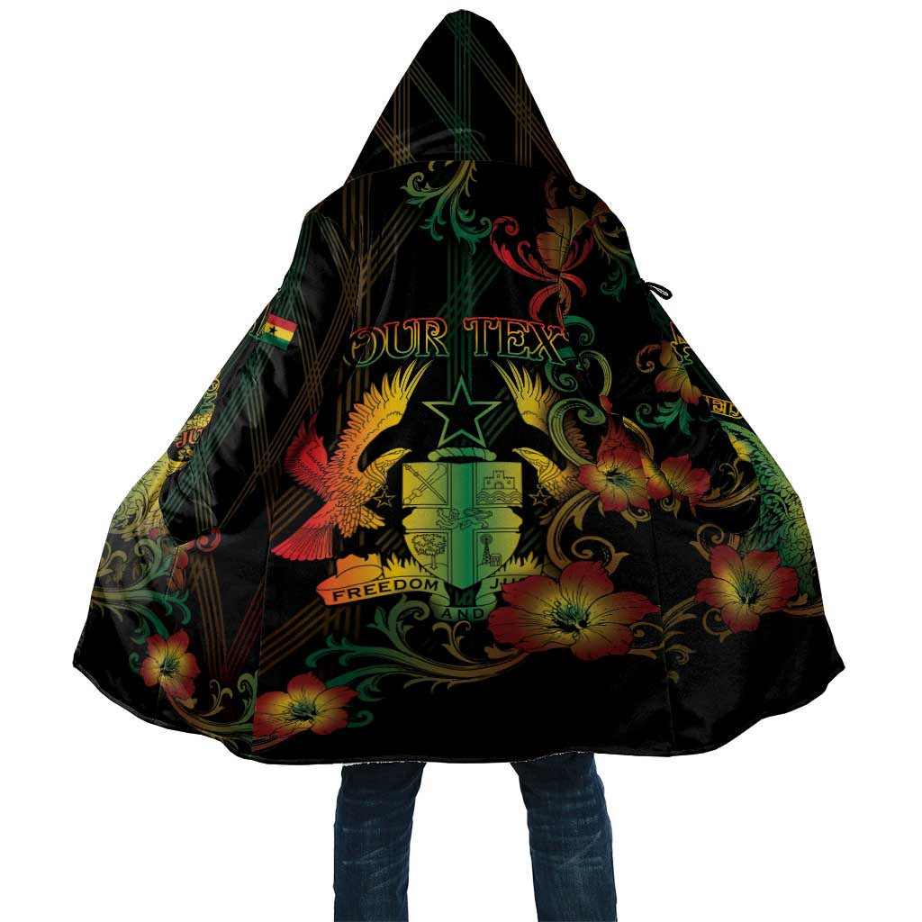 Personalized Ghana Cloak Eagle Of Freedom And Justice
