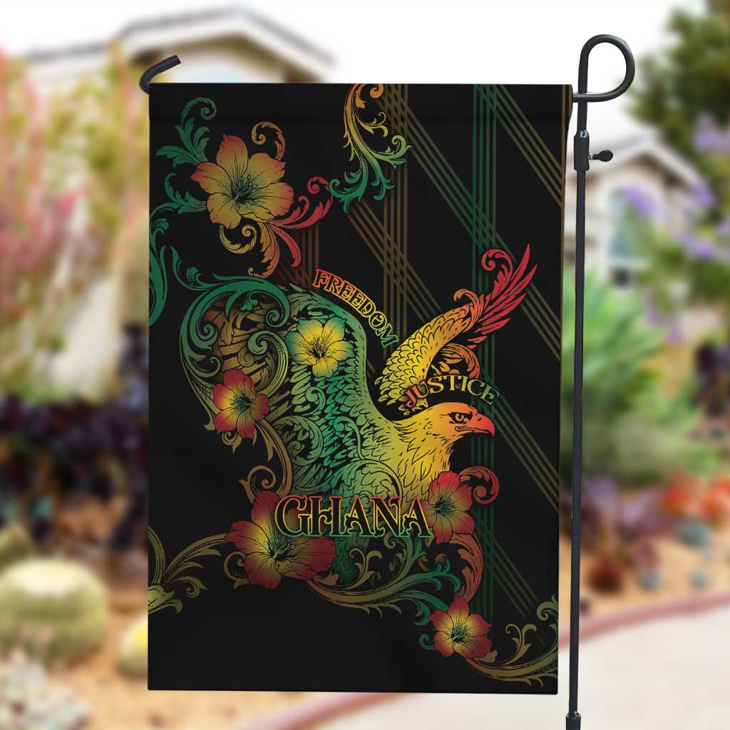 Ghana Garden Flag Eagle Of Freedom And Justice