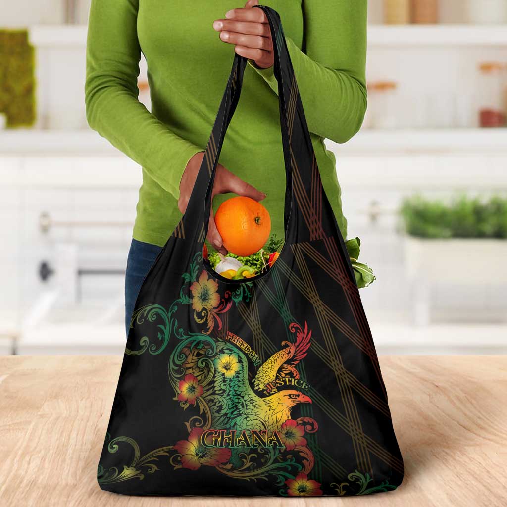 Ghana Grocery Bag Eagle Of Freedom And Justice