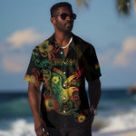 Personalized Ghana Hawaiian Shirt Eagle Of Freedom And Justice