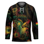 Personalized Ghana Hockey Jersey Eagle Of Freedom And Justice