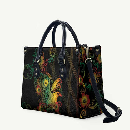 Ghana Leather Bag Eagle Of Freedom And Justice