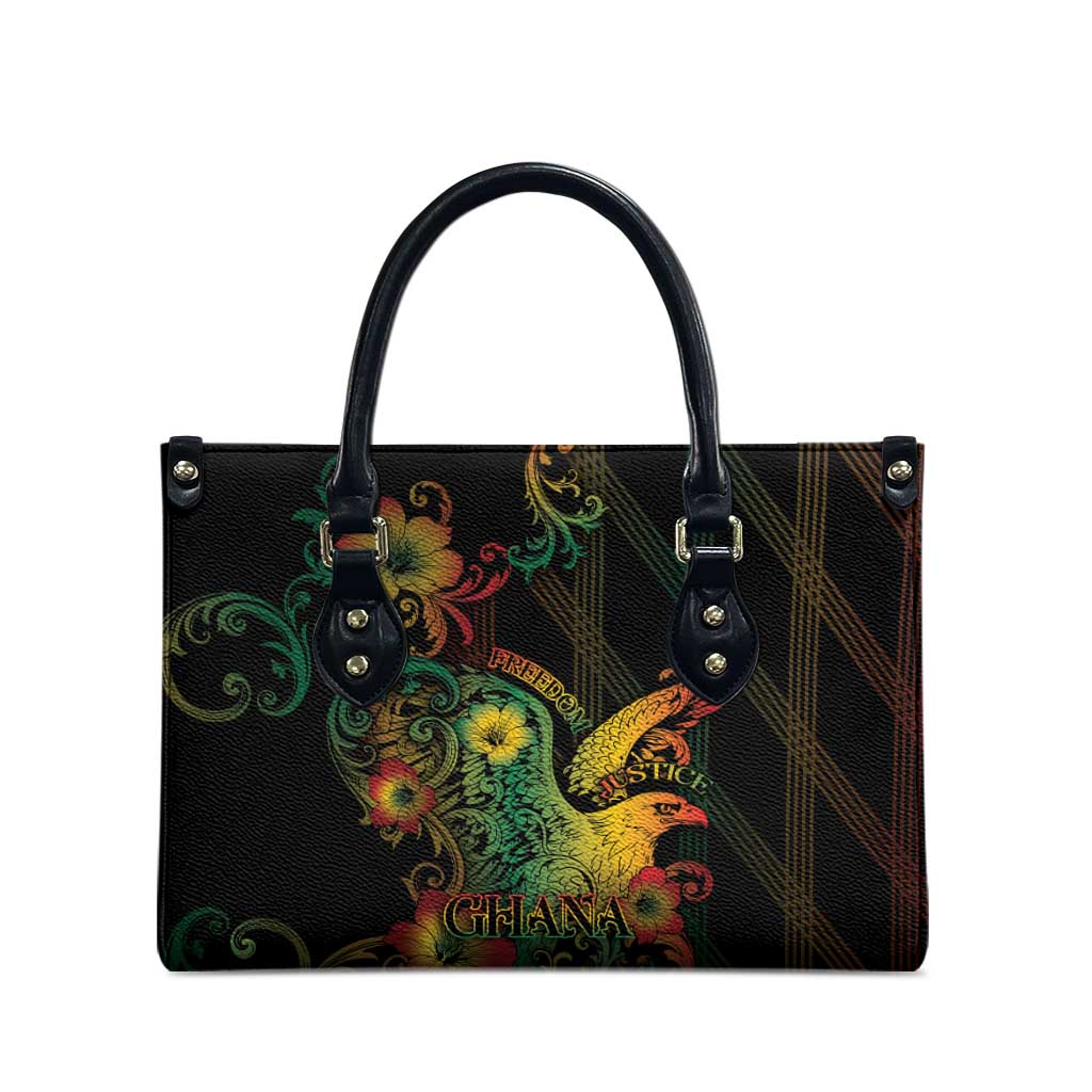 Ghana Leather Bag Eagle Of Freedom And Justice