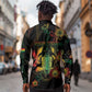 Personalized Ghana Long Sleeve Button Shirt Eagle Of Freedom And Justice