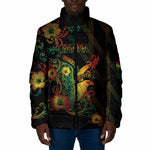 Personalized Ghana Padded Jacket Eagle Of Freedom And Justice