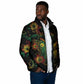 Personalized Ghana Padded Jacket Eagle Of Freedom And Justice