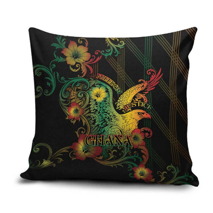 Ghana Pillow Cover Eagle Of Freedom And Justice