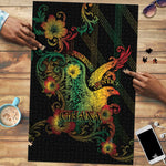 Ghana Puzzle Eagle Of Freedom And Justice