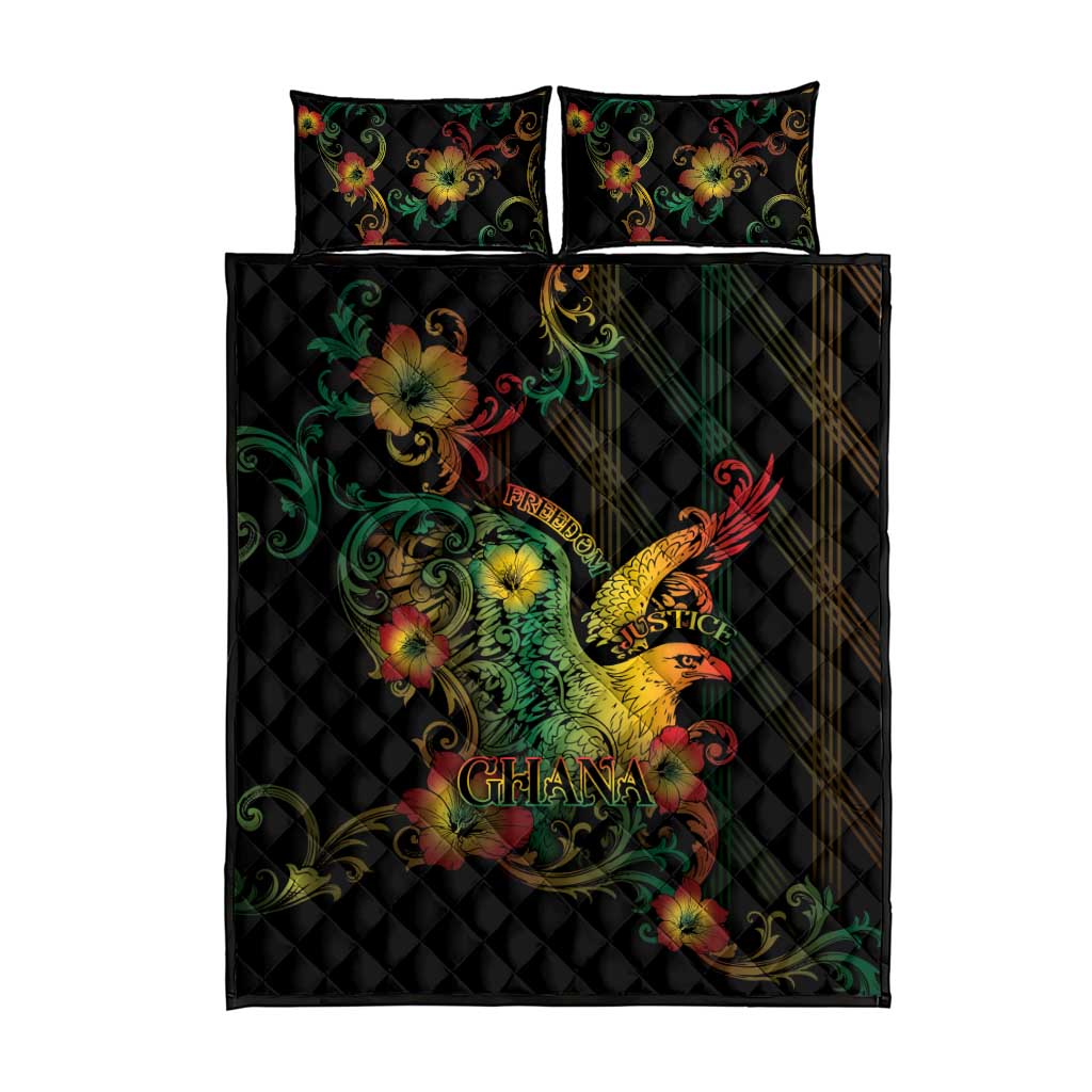 Ghana Quilt Bed Set Eagle Of Freedom And Justice