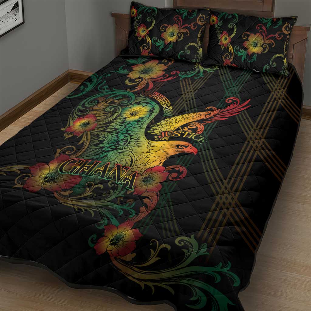 Ghana Quilt Bed Set Eagle Of Freedom And Justice